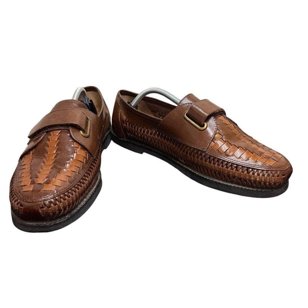 Deer Stags Men's Size 11 3E Dress Huarache Fishman Style Shoes